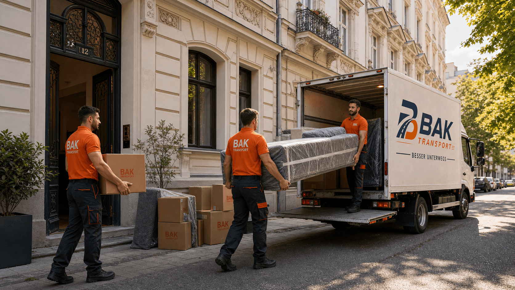 XXXLutz, Mömax, Kika & Leiner mit BAK Transport Wien