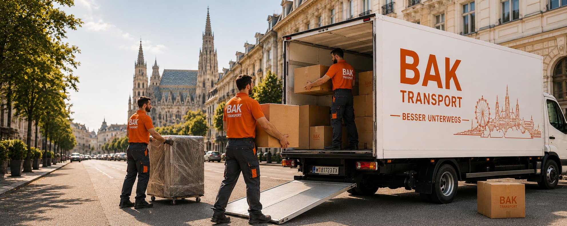 BAK Transport Wien — Professionelle Umzugshelfer BAK Transport Wien — Professionelle Umzugshelfer
